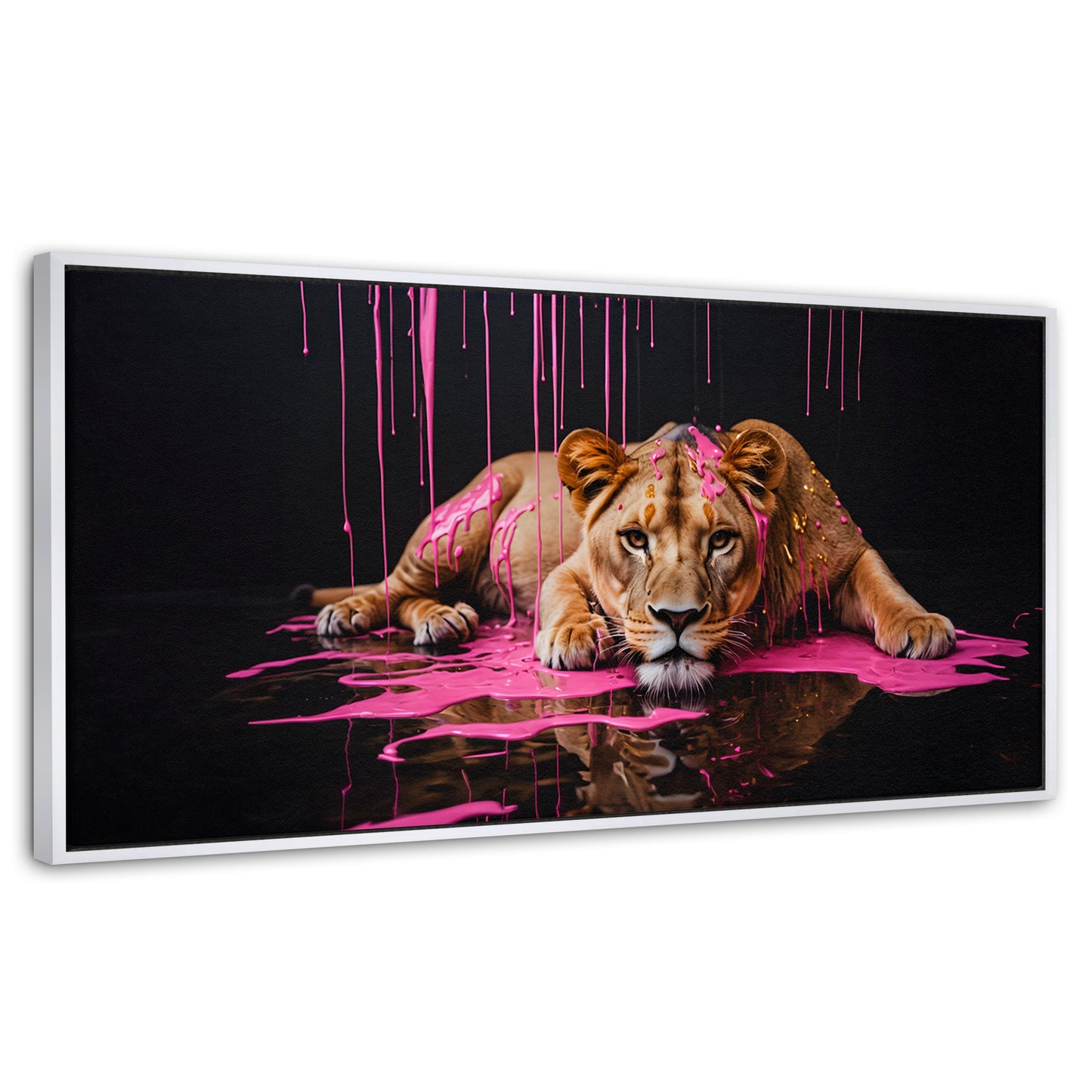 Cuadros Decorativos Canvas Revolution | Majestad Rosada | Panoramico | Portada