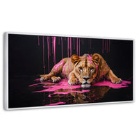 Cuadros Decorativos Canvas Revolution | Majestad Rosada | Panoramico | Portada