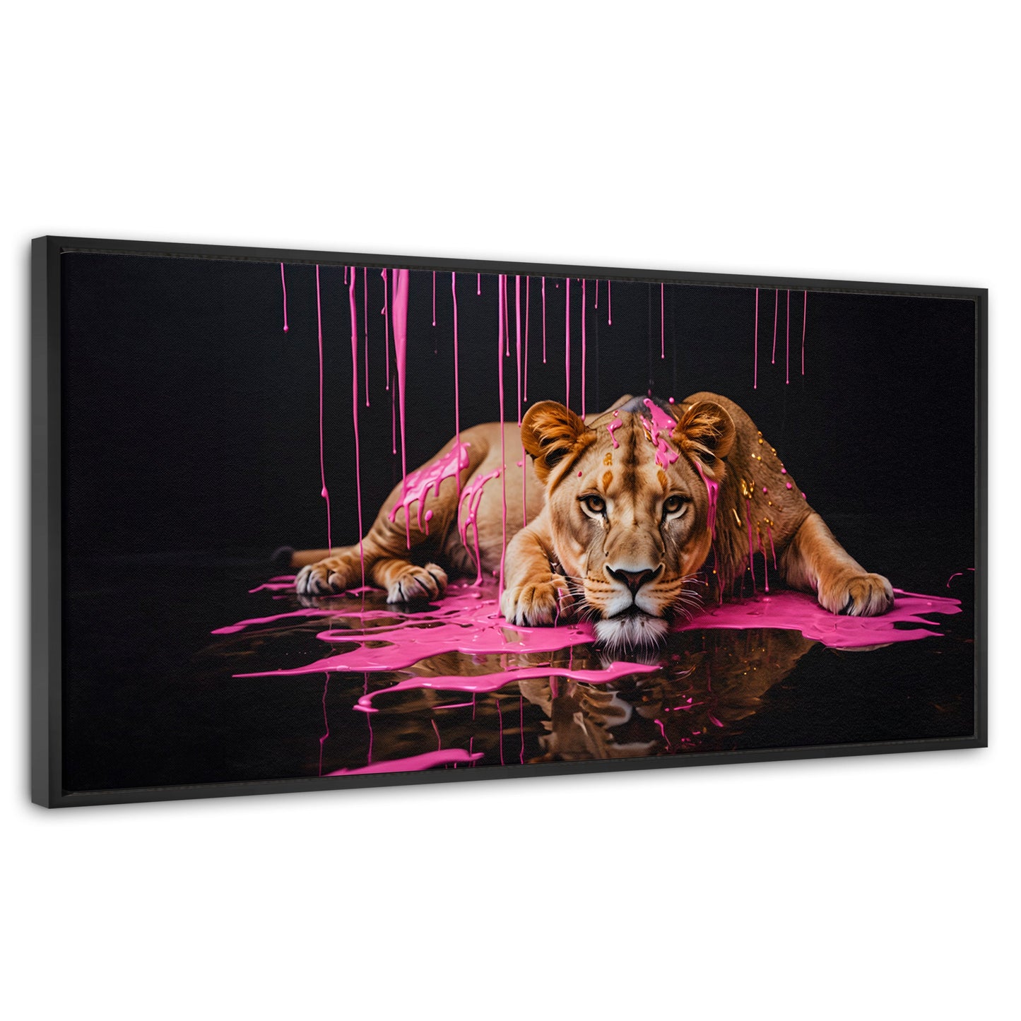 Cuadros Decorativos Canvas Revolution | Majestad Rosada | Panoramico | Portada