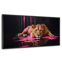 Cuadros Decorativos Canvas Revolution | Majestad Rosada | Panoramico | Portada
