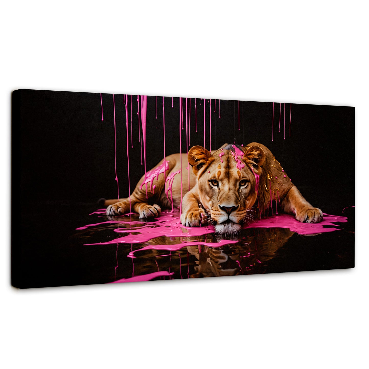 Cuadros Decorativos Canvas Revolution | Majestad Rosada | Panoramico | Portada