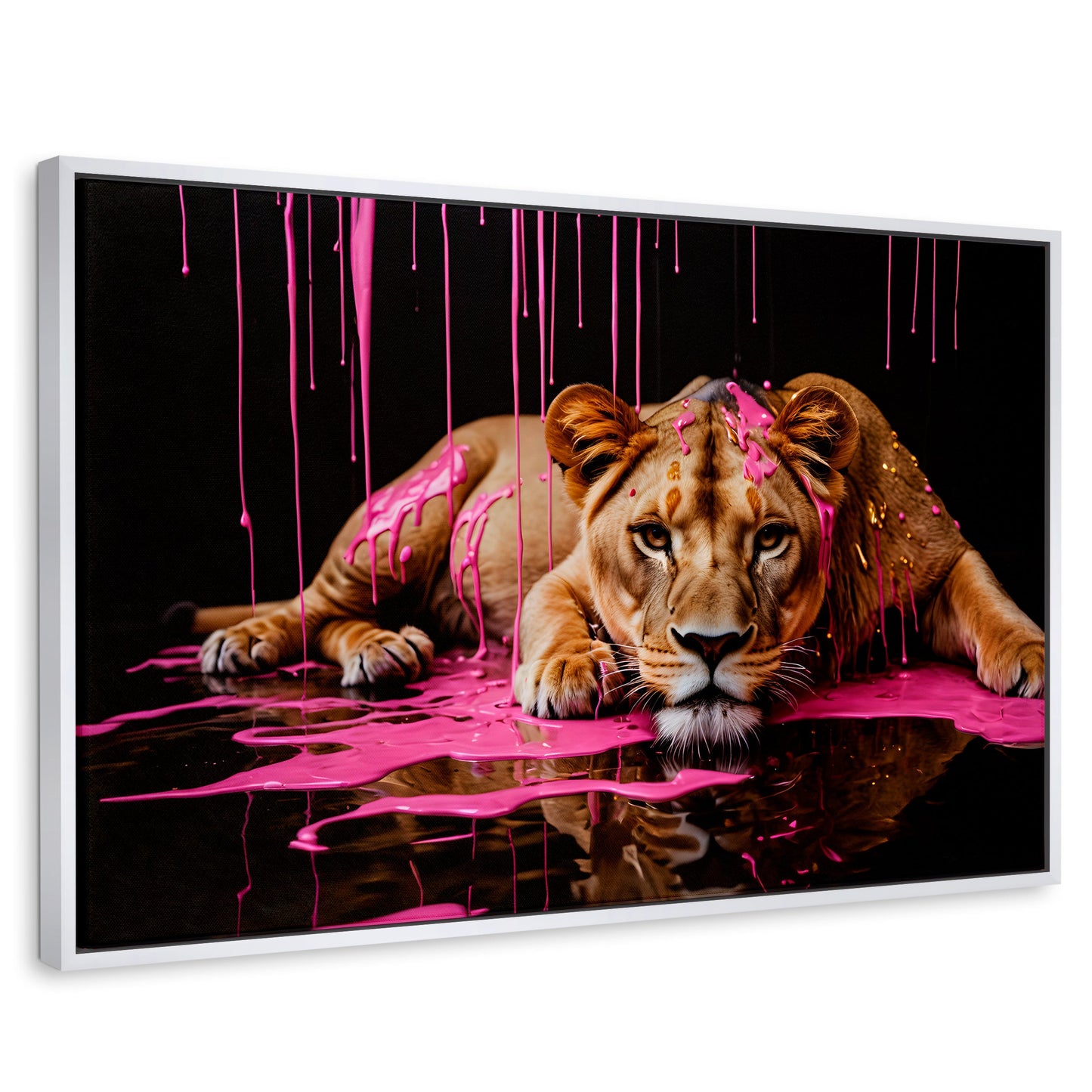 Cuadros Decorativos Canvas Revolution | Majestad Rosada | Rectangular | Portada