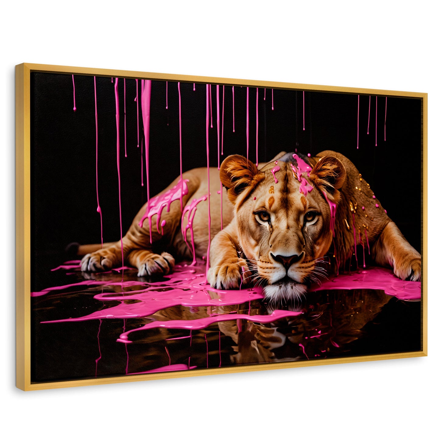 Cuadros Decorativos Canvas Revolution | Majestad Rosada | Rectangular | Portada