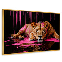 Cuadros Decorativos Canvas Revolution | Majestad Rosada | Rectangular | Portada