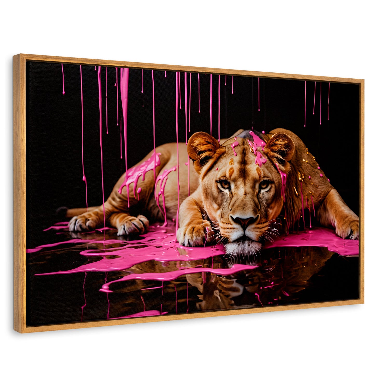 Cuadros Decorativos Canvas Revolution | Majestad Rosada | Rectangular | Portada