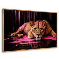 Cuadros Decorativos Canvas Revolution | Majestad Rosada | Rectangular | Portada