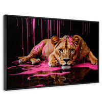 Cuadros Decorativos Canvas Revolution | Majestad Rosada | Rectangular | Portada