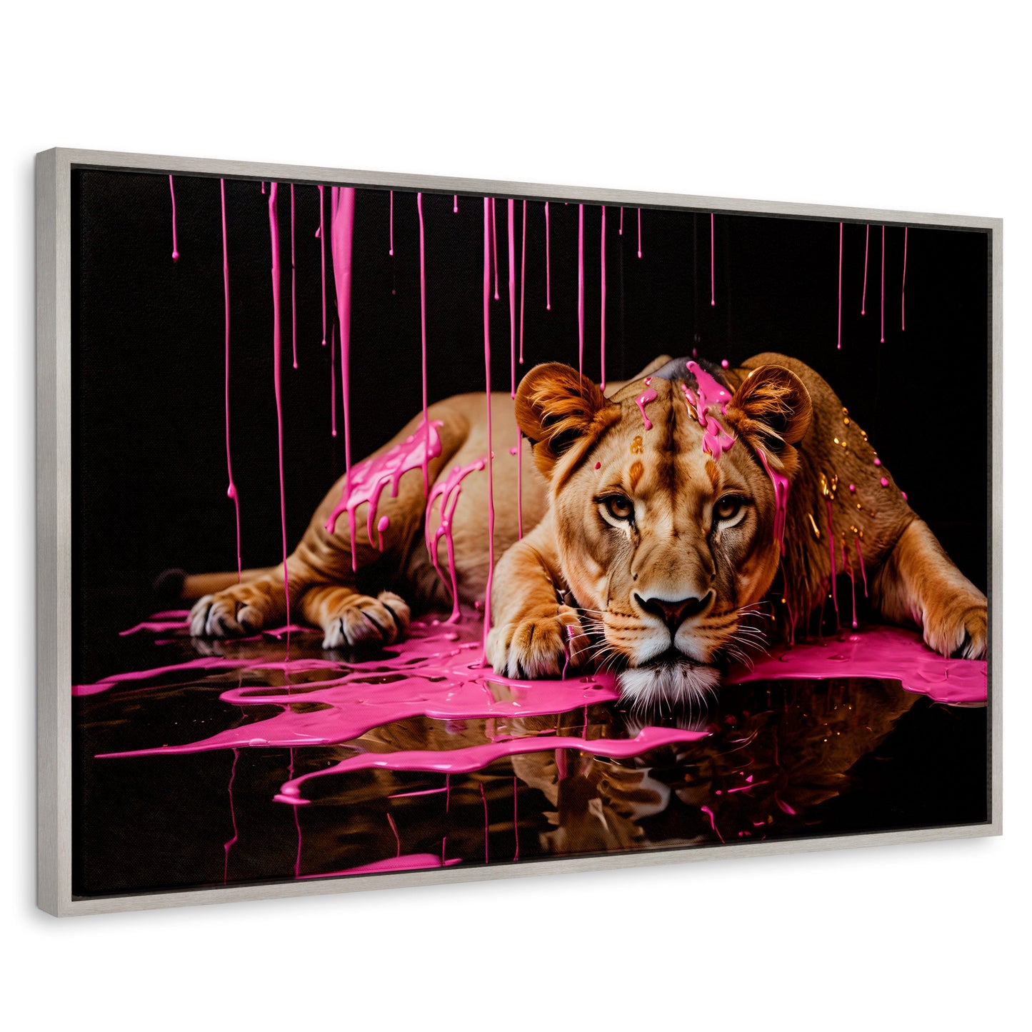 Cuadros Decorativos Canvas Revolution | Majestad Rosada | Rectangular | Portada
