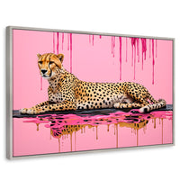Cuadros Decorativos Canvas Revolution | Manchas Majestuosas | Rectangular | Portada | Marco Plateado