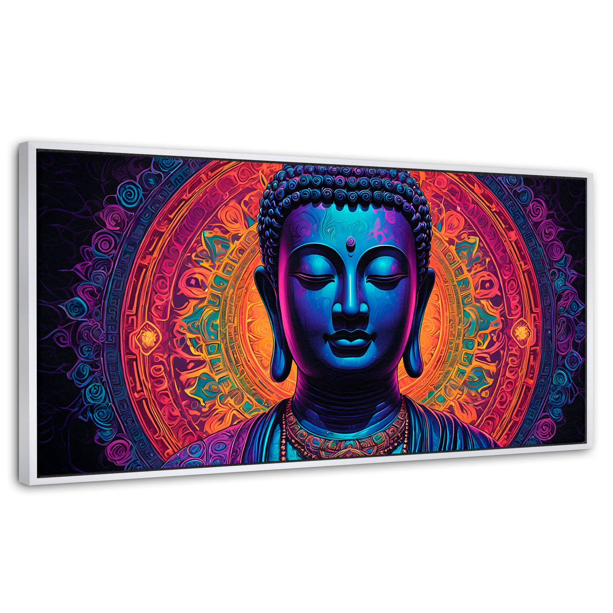 Cuadros Decorativos Canvas Revolution | Mandala Luminoso | Panoramico | Portada