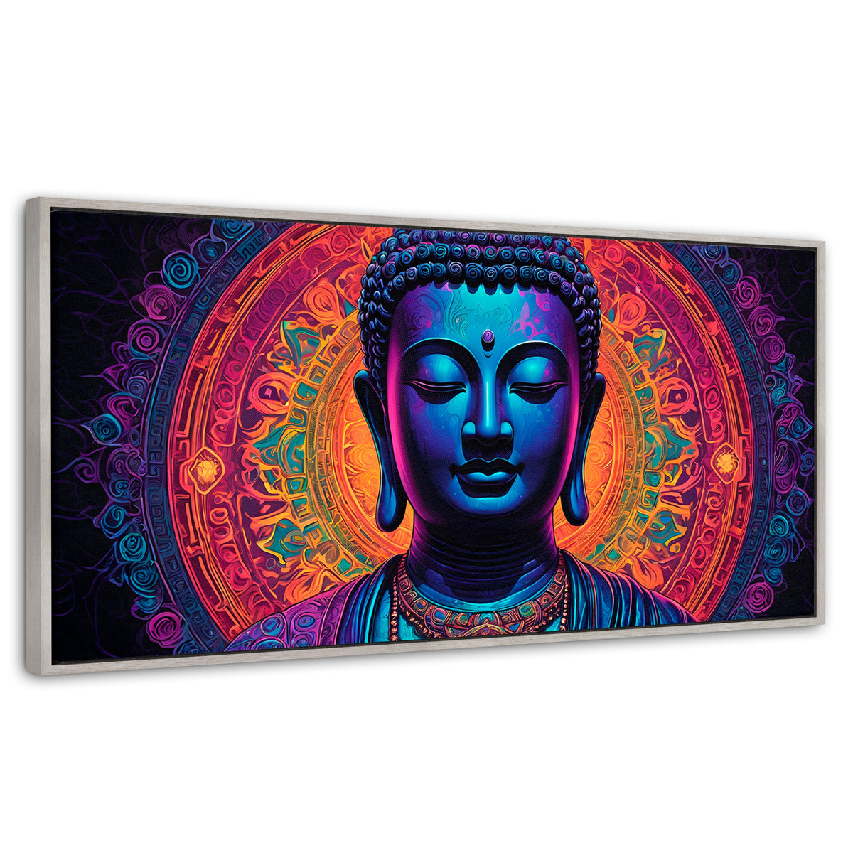 Cuadros Decorativos Canvas Revolution | Mandala Luminoso | Panoramico | Portada