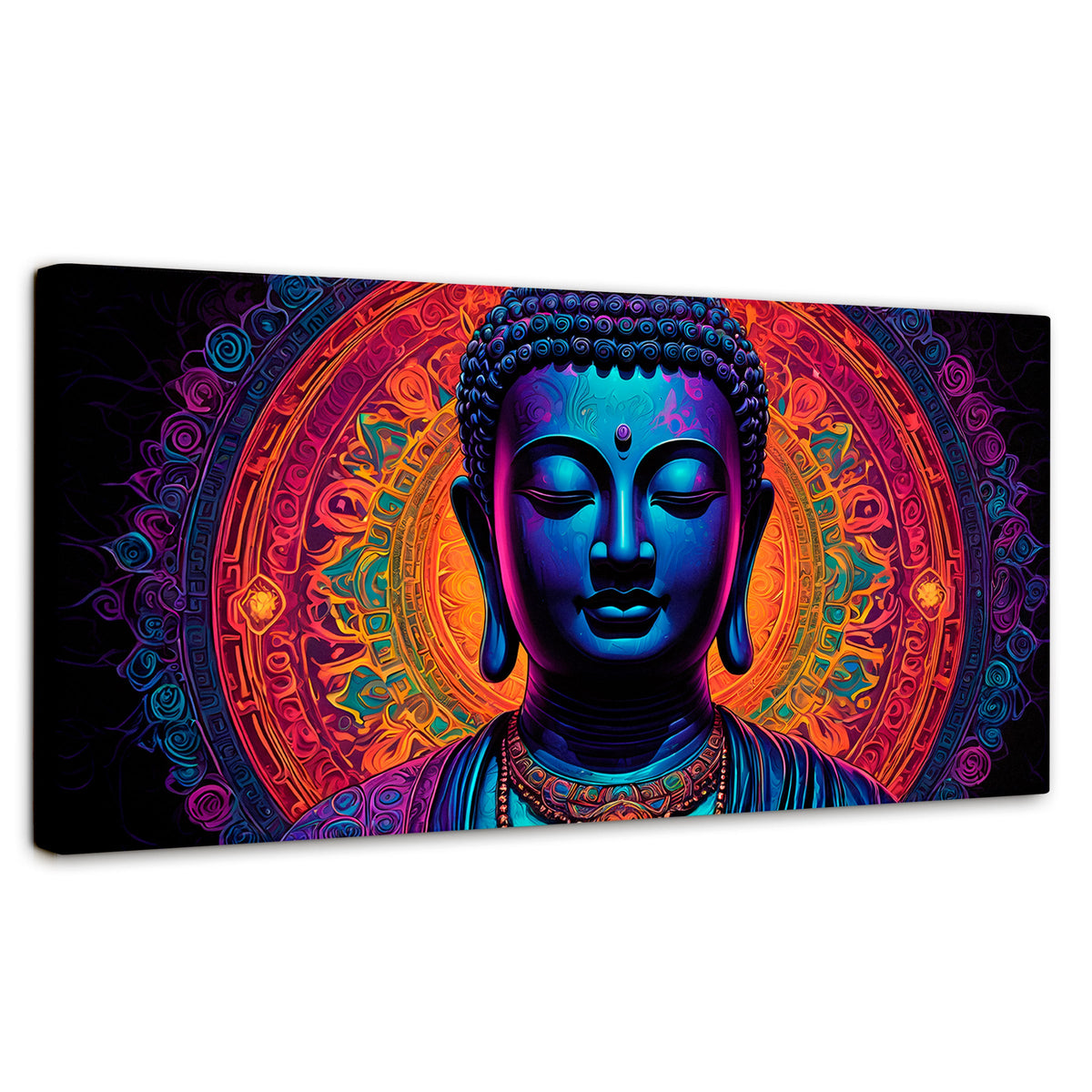 Cuadros Decorativos Canvas Revolution | Mandala Luminoso | Panoramico | Portada