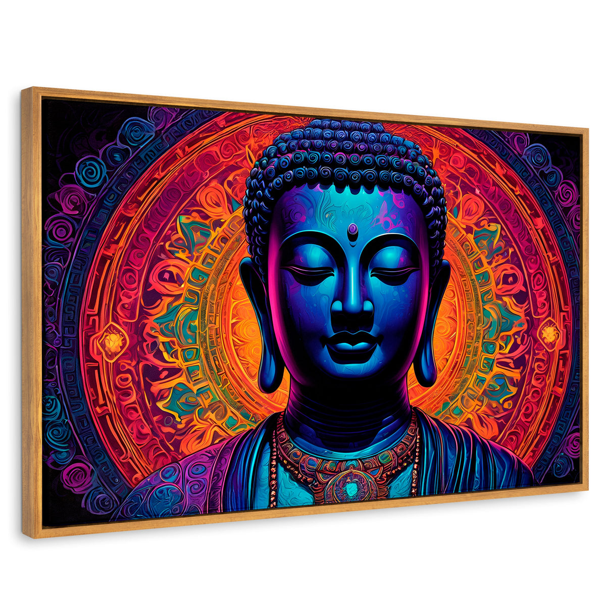Cuadros Decorativos Canvas Revolution | Mandala Luminoso | Rectangular | Portada