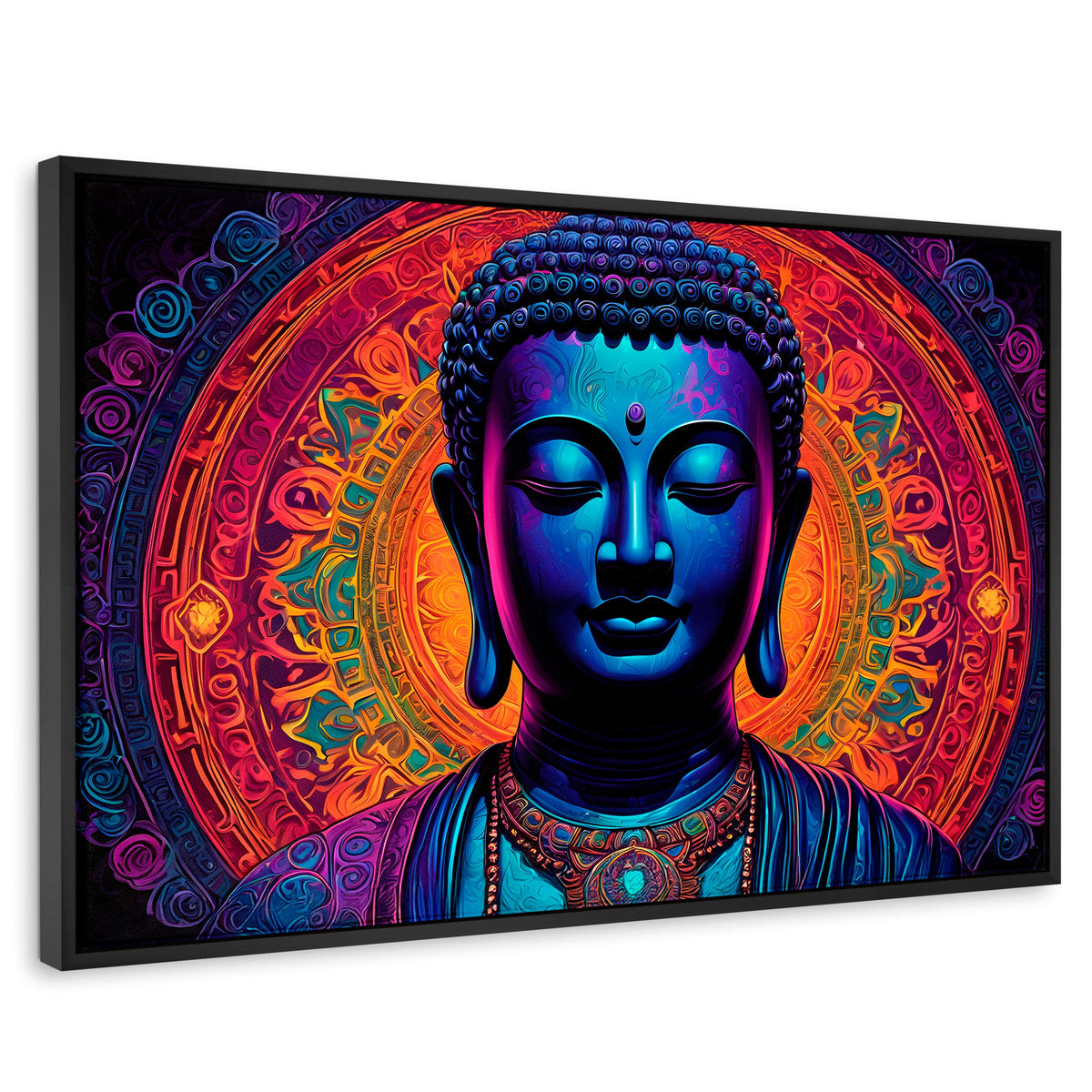 Cuadros Decorativos Canvas Revolution | Mandala Luminoso | Rectangular | Portada