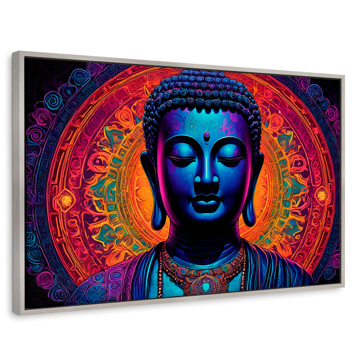 Cuadros Decorativos Canvas Revolution | Mandala Luminoso | Rectangular | Portada