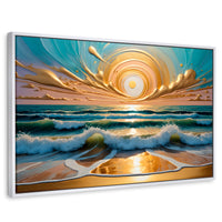 Cuadros Decorativos Canvas Revolution | Mar Calma Y Paz | Rectangular | Portada