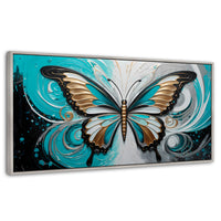 Cuadros Decorativos Canvas Revolution | Mariposa En Calma | Panoramico | Portada