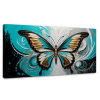 Cuadros Decorativos Canvas Revolution | Mariposa En Calma | Panoramico | Portada