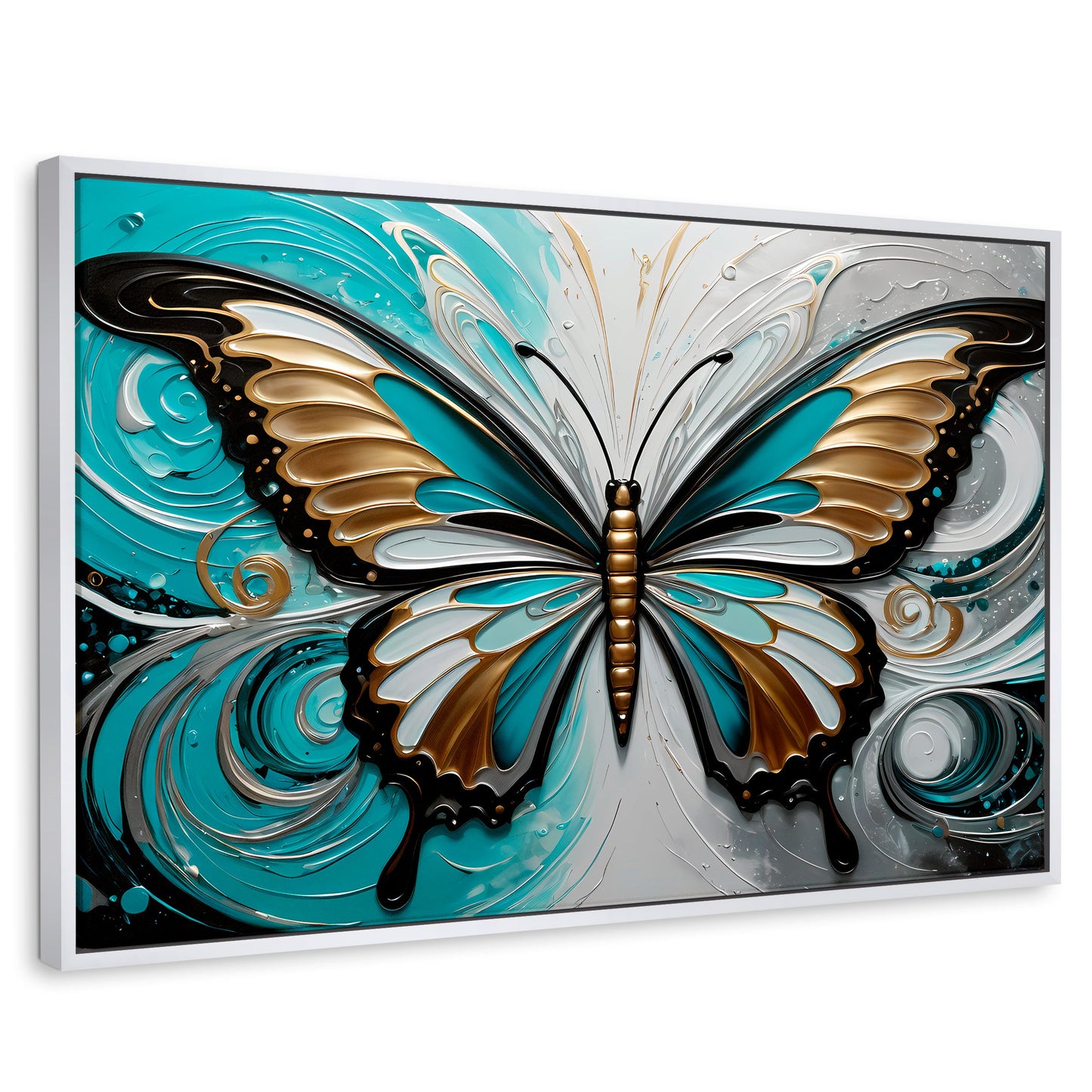 Cuadros Decorativos Canvas Revolution | Mariposa En Calma | Rectangular | Portada