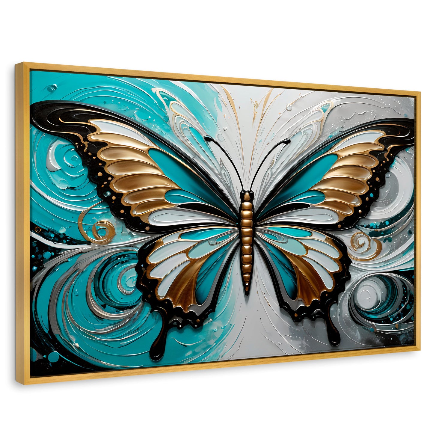Cuadros Decorativos Canvas Revolution | Mariposa En Calma | Rectangular | Portada