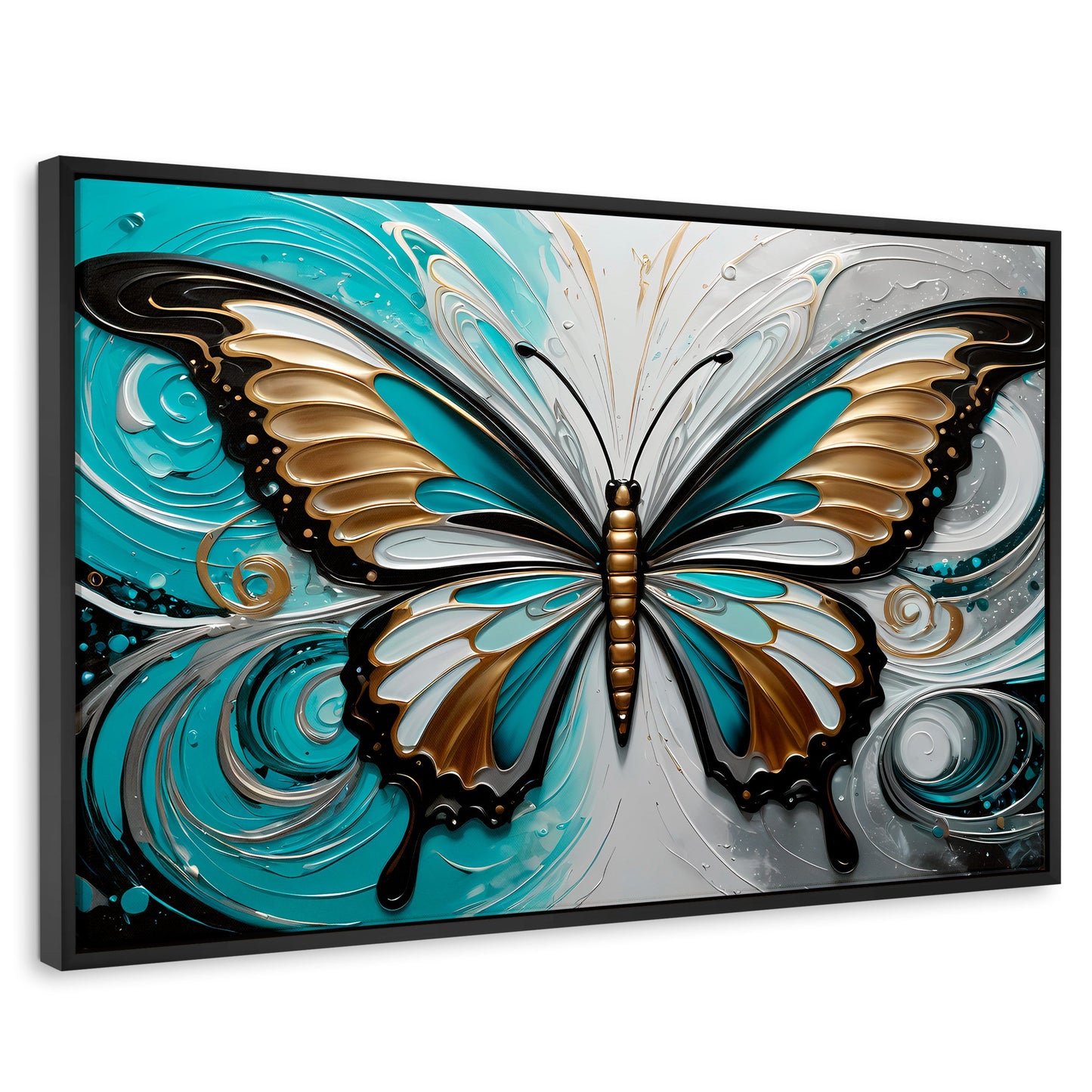 Cuadros Decorativos Canvas Revolution | Mariposa En Calma | Rectangular | Portada