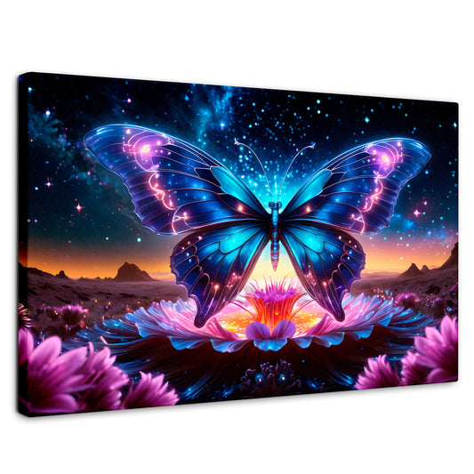 Cuadros Decorativos Canvas Revolution | Mariposa Encantada | Rectangular | Portada | Marco SinMarco