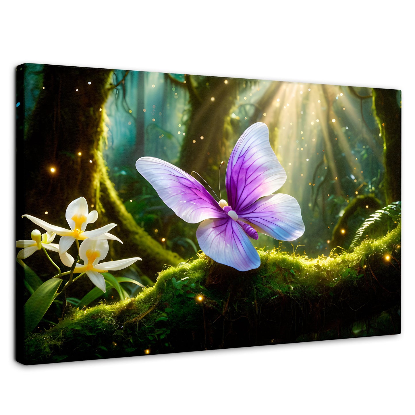 Cuadros Decorativos Canvas Revolution | Mariposa Silvestre | Rectangular | Portada | Marco SinMarco