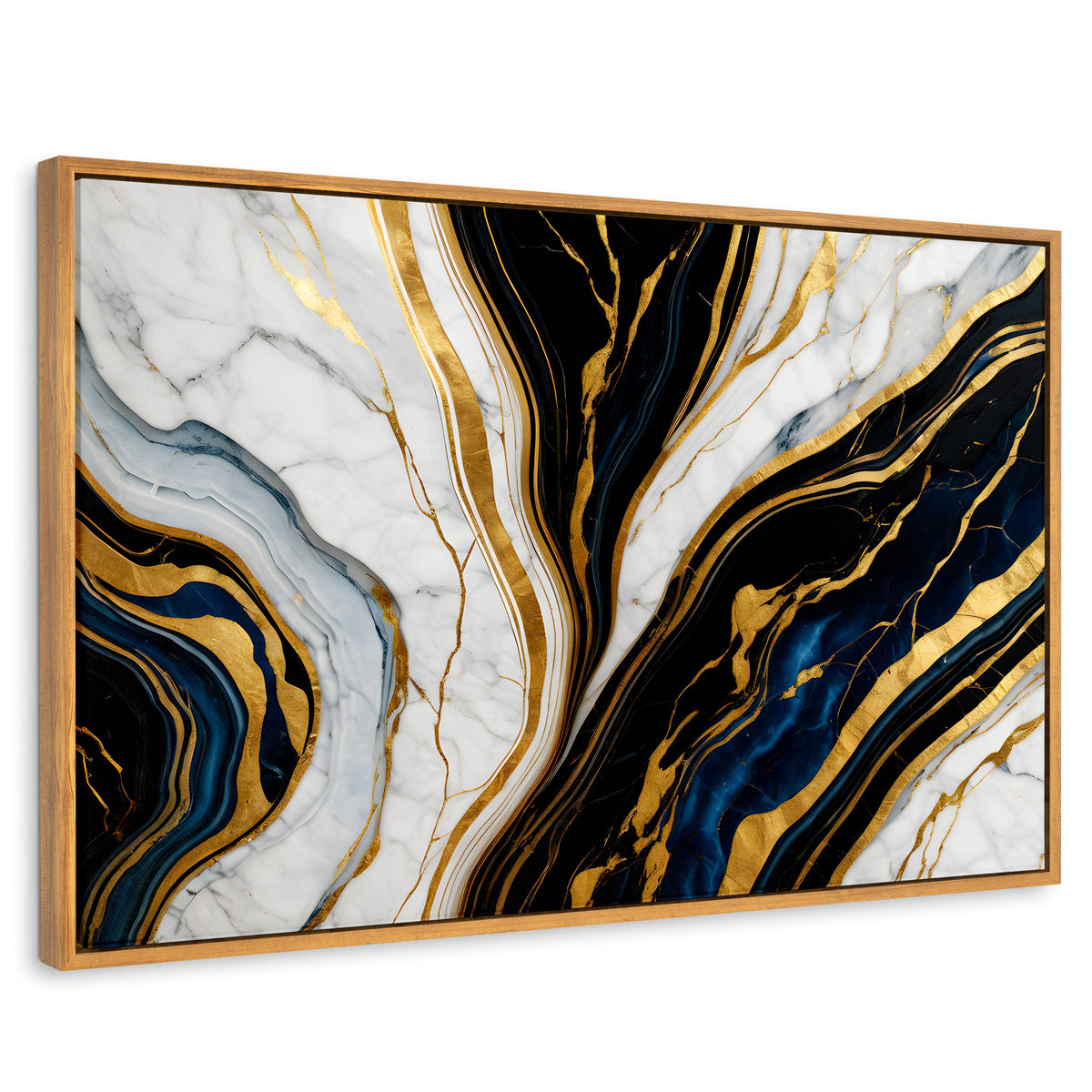 Cuadros Decorativos Canvas Revolution | Marmol Lujoso Oro | Rectangular | Portada