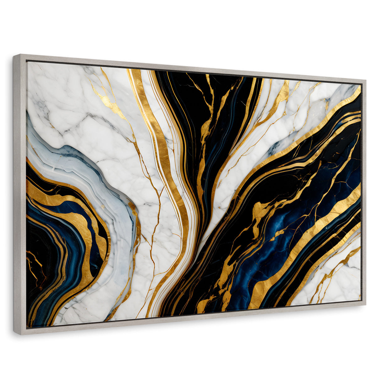 Cuadros Decorativos Canvas Revolution | Marmol Lujoso Oro | Rectangular | Portada