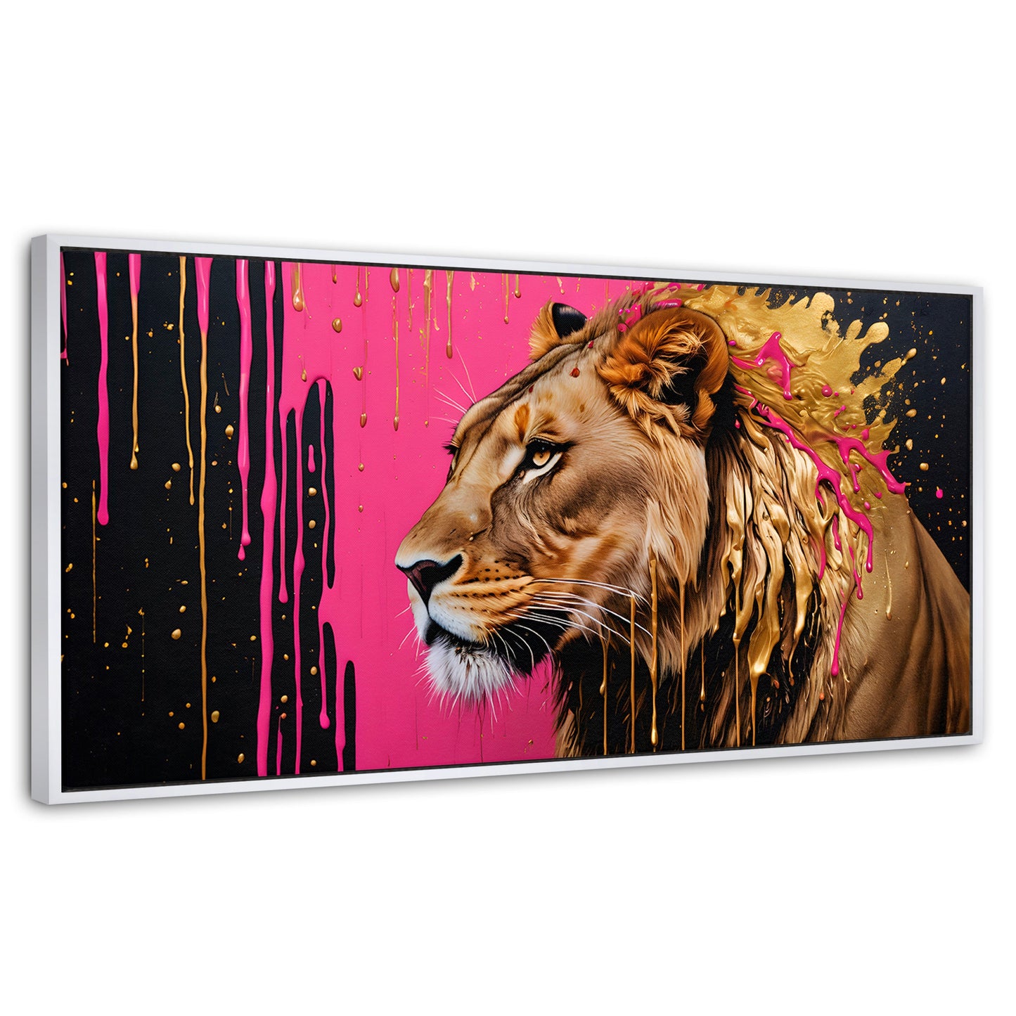 Cuadros Decorativos Canvas Revolution | Melena Majestuosa | Panoramico | Portada