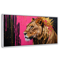 Cuadros Decorativos Canvas Revolution | Melena Majestuosa | Panoramico | Portada