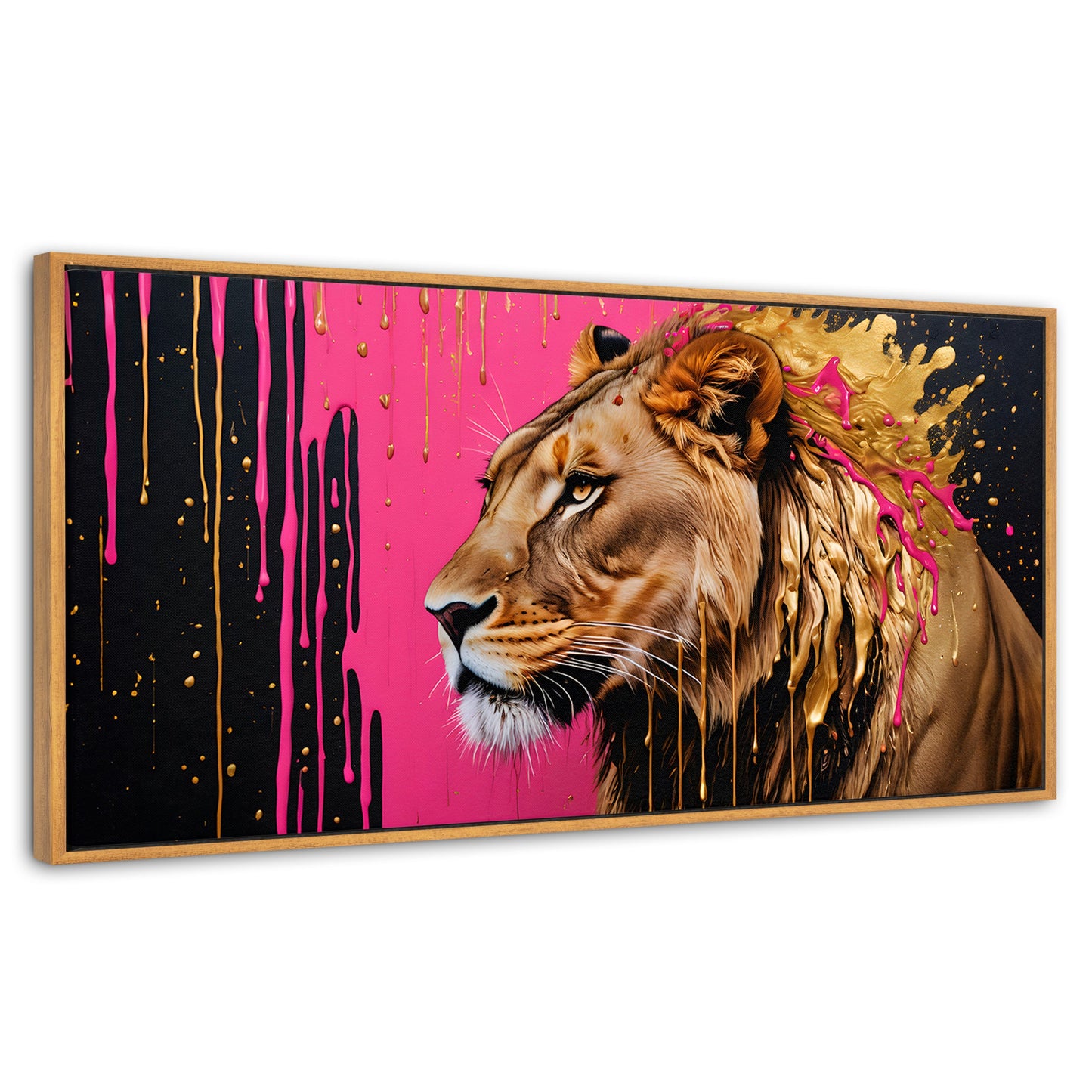 Cuadros Decorativos Canvas Revolution | Melena Majestuosa | Panoramico | Portada