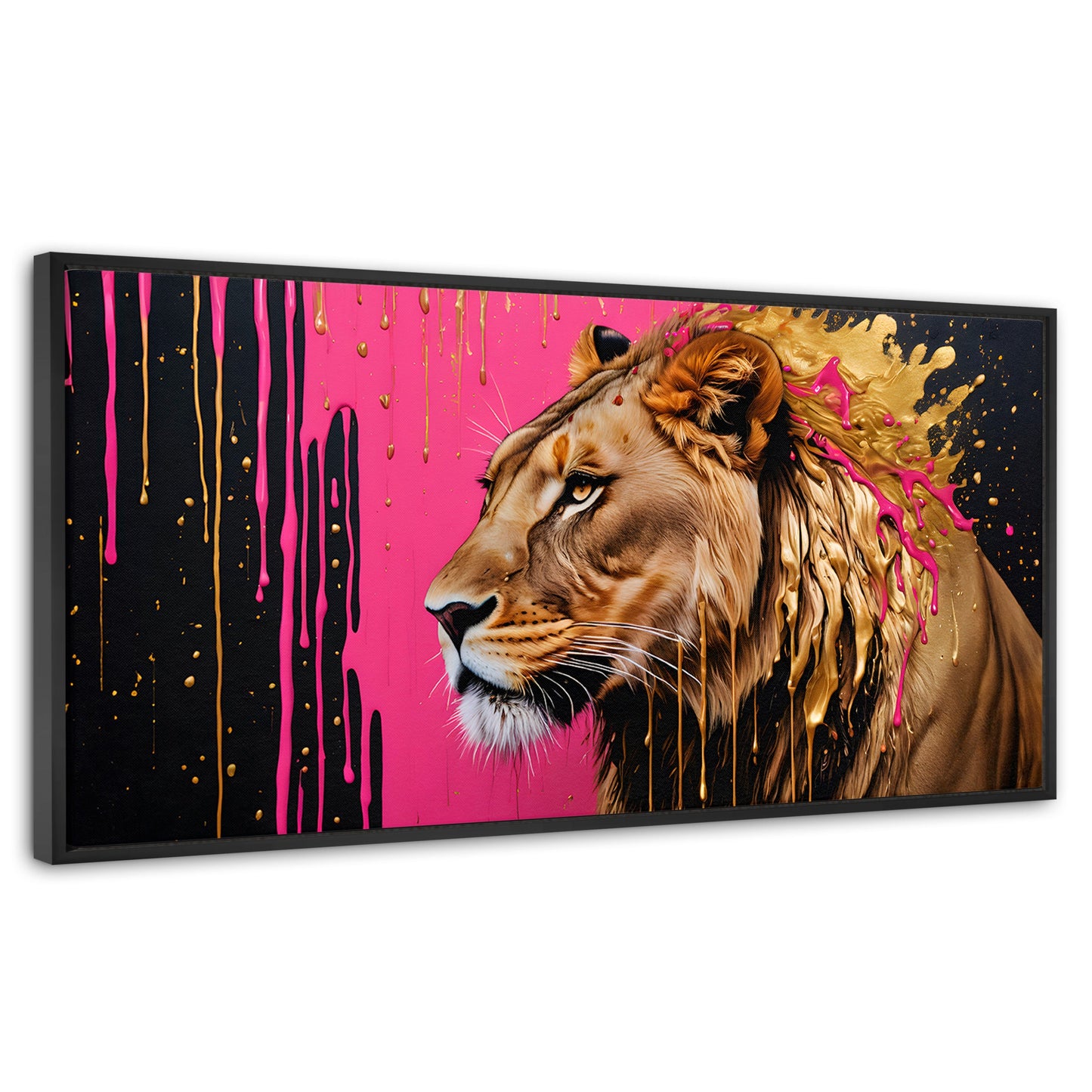 Cuadros Decorativos Canvas Revolution | Melena Majestuosa | Panoramico | Portada