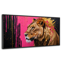 Cuadros Decorativos Canvas Revolution | Melena Majestuosa | Panoramico | Portada