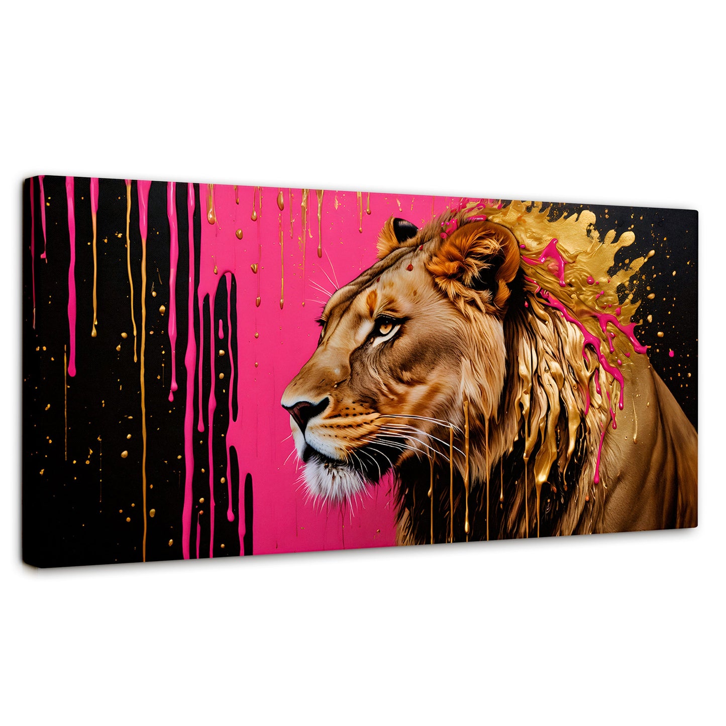 Cuadros Decorativos Canvas Revolution | Melena Majestuosa | Panoramico | Portada