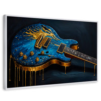 Cuadros Decorativos Canvas Revolution | Melodia Pintada | Rectangular | Portada | Marco Blanco