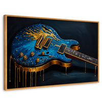 Cuadros Decorativos Canvas Revolution | Melodia Pintada | Rectangular | Portada | Marco Madera
