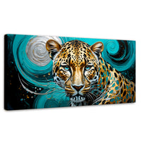 Cuadros Decorativos Canvas Revolution | Mirada De Cheetah | Panoramico | Portada