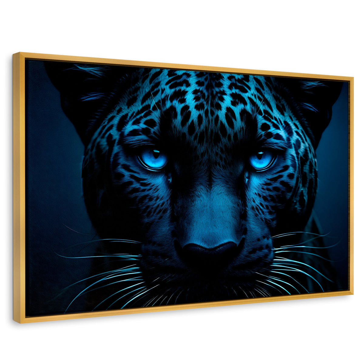 Cuadros Decorativos Canvas Revolution | Mirada Magistral | Rectangular | Portada | Marco Dorado