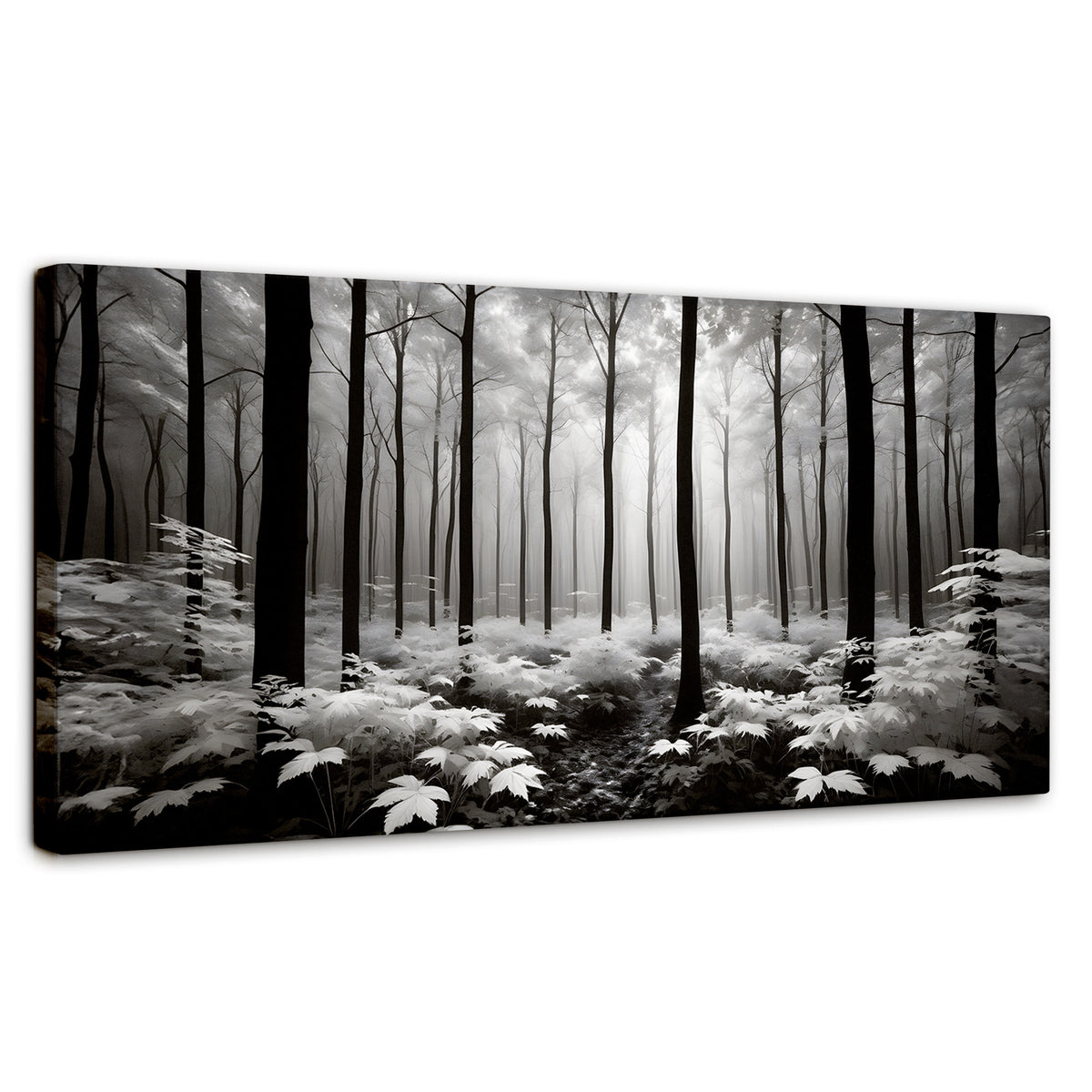 Cuadros Decorativos Canvas Revolution | Misterio En Bosque | Panoramico | Portada | Marco SinMarco
