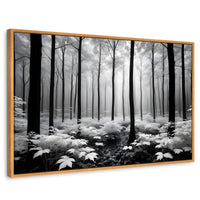 Cuadros Decorativos Canvas Revolution | Misterio En Bosque | Rectangular | Portada | Marco Madera