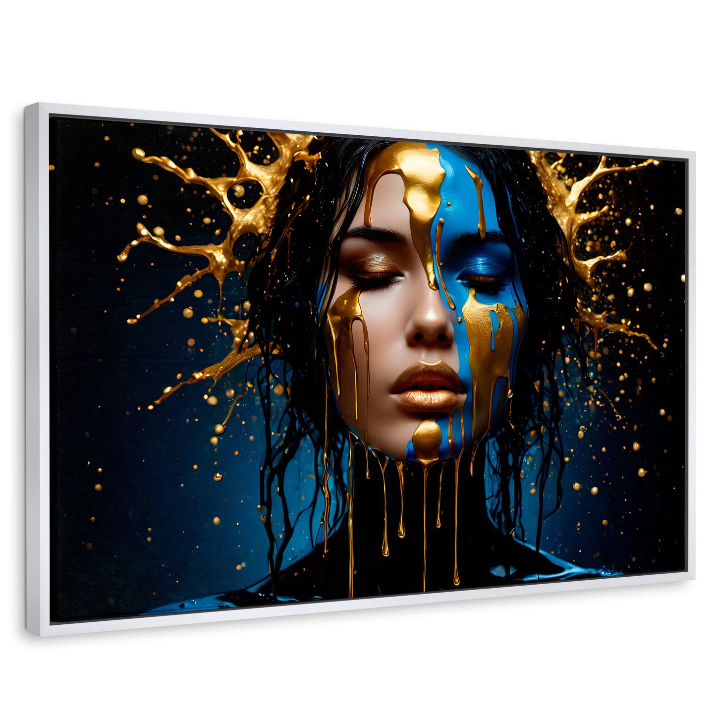 Cuadros Decorativos Canvas Revolution | Nocturno Dorado | Rectangular | Portada