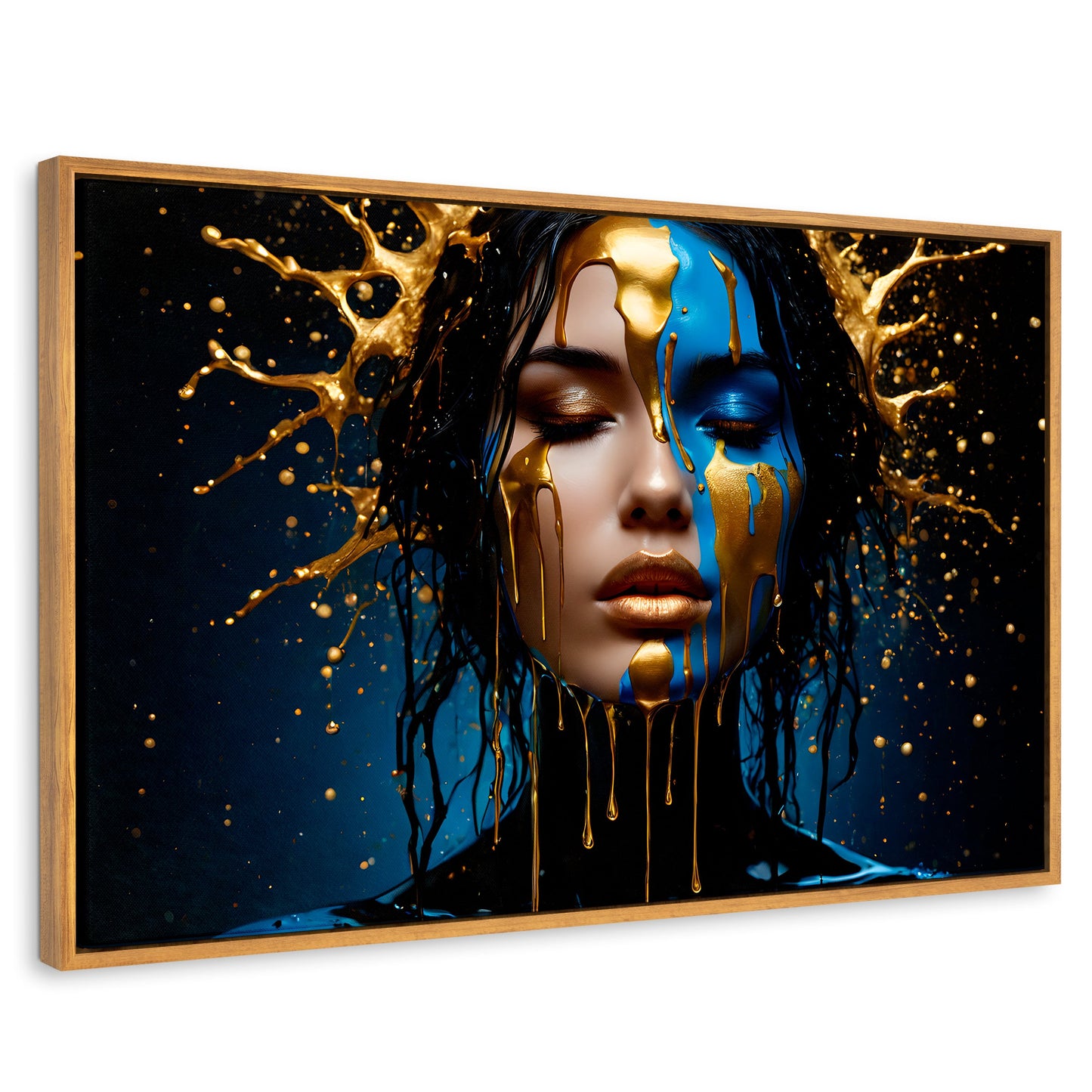 Cuadros Decorativos Canvas Revolution | Nocturno Dorado | Rectangular | Portada
