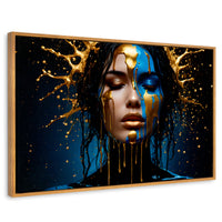 Cuadros Decorativos Canvas Revolution | Nocturno Dorado | Rectangular | Portada