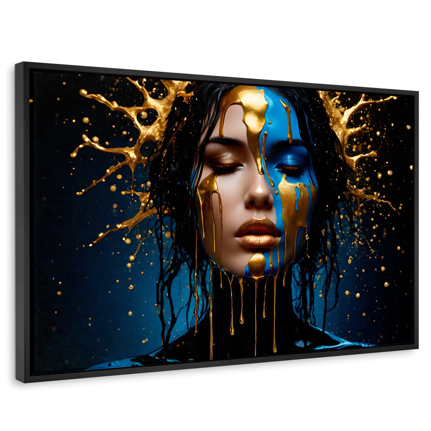 Cuadros Decorativos Canvas Revolution | Nocturno Dorado | Rectangular | Portada