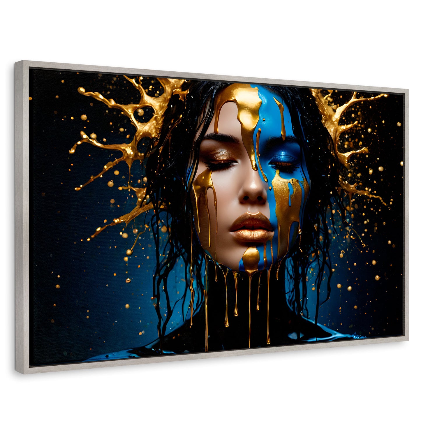 Cuadros Decorativos Canvas Revolution | Nocturno Dorado | Rectangular | Portada