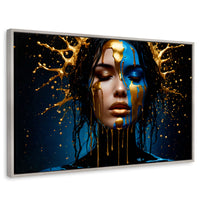 Cuadros Decorativos Canvas Revolution | Nocturno Dorado | Rectangular | Portada