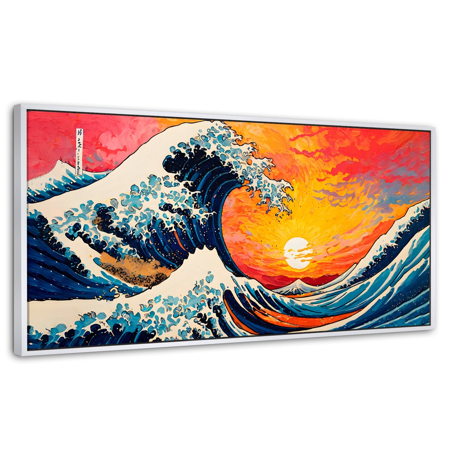 Cuadros Decorativos Canvas Revolution | Ocaso Ola Kanagawa | Panoramico | Portada