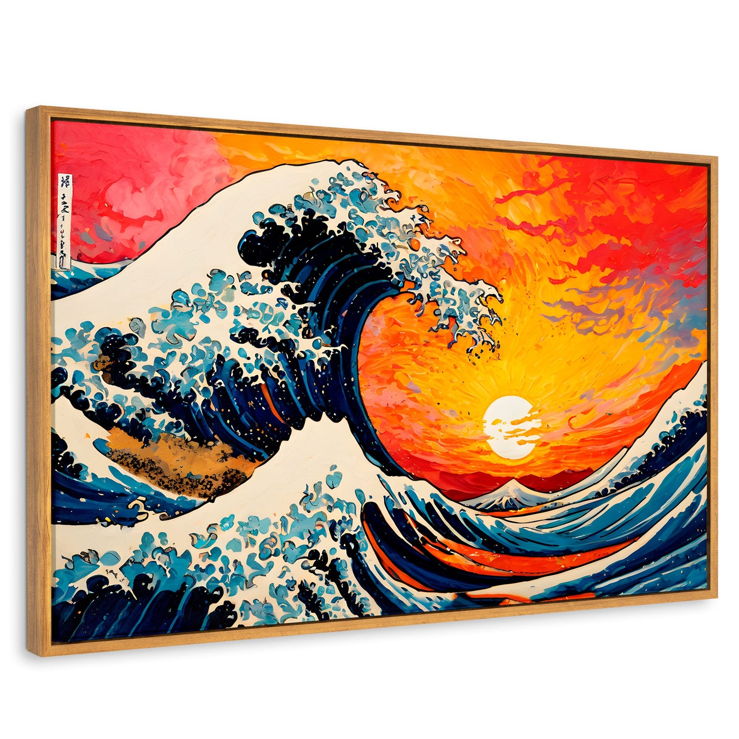 Cuadros Decorativos Canvas Revolution | Ocaso Ola Kanagawa | Rectangular | Portada