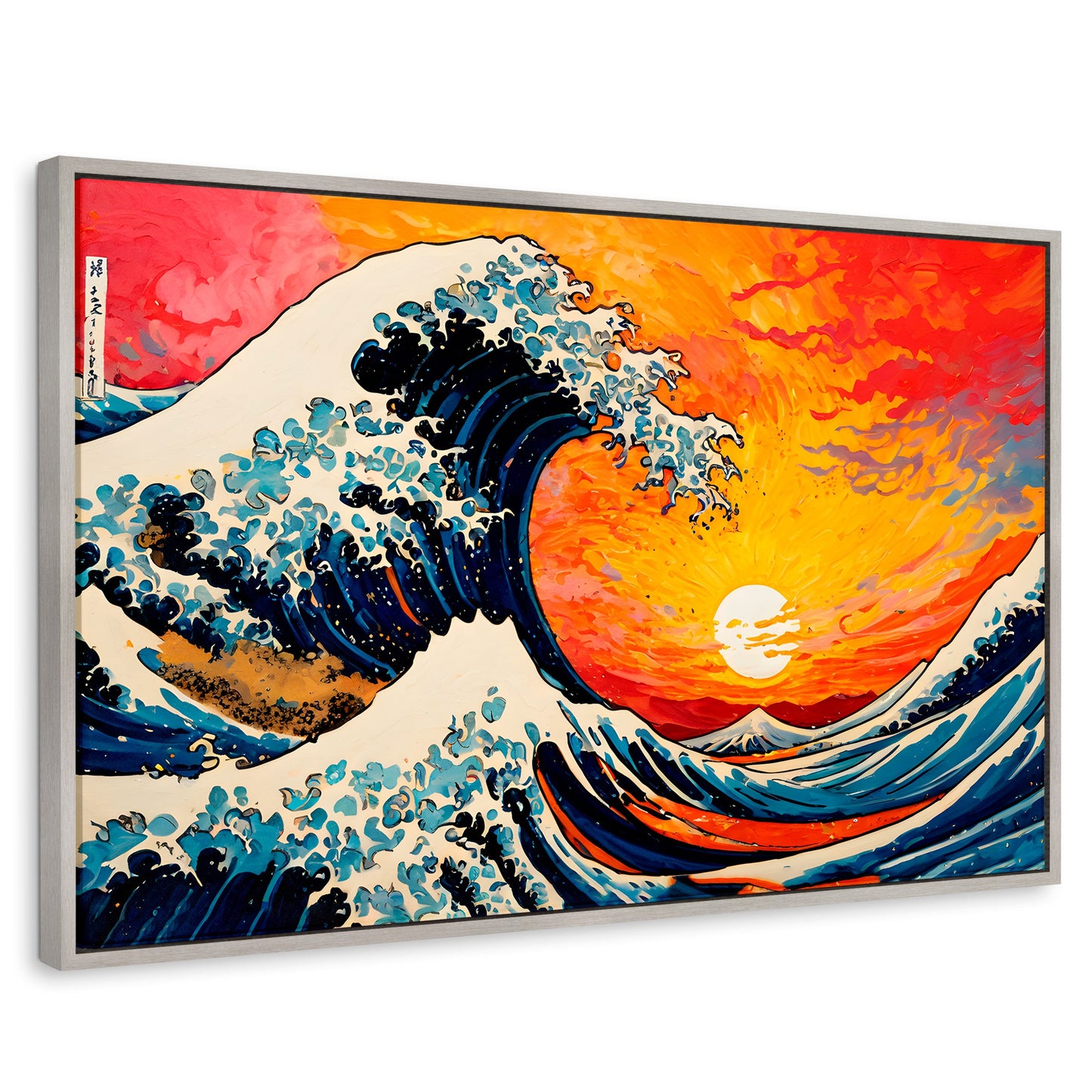Cuadros Decorativos Canvas Revolution | Ocaso Ola Kanagawa | Rectangular | Portada